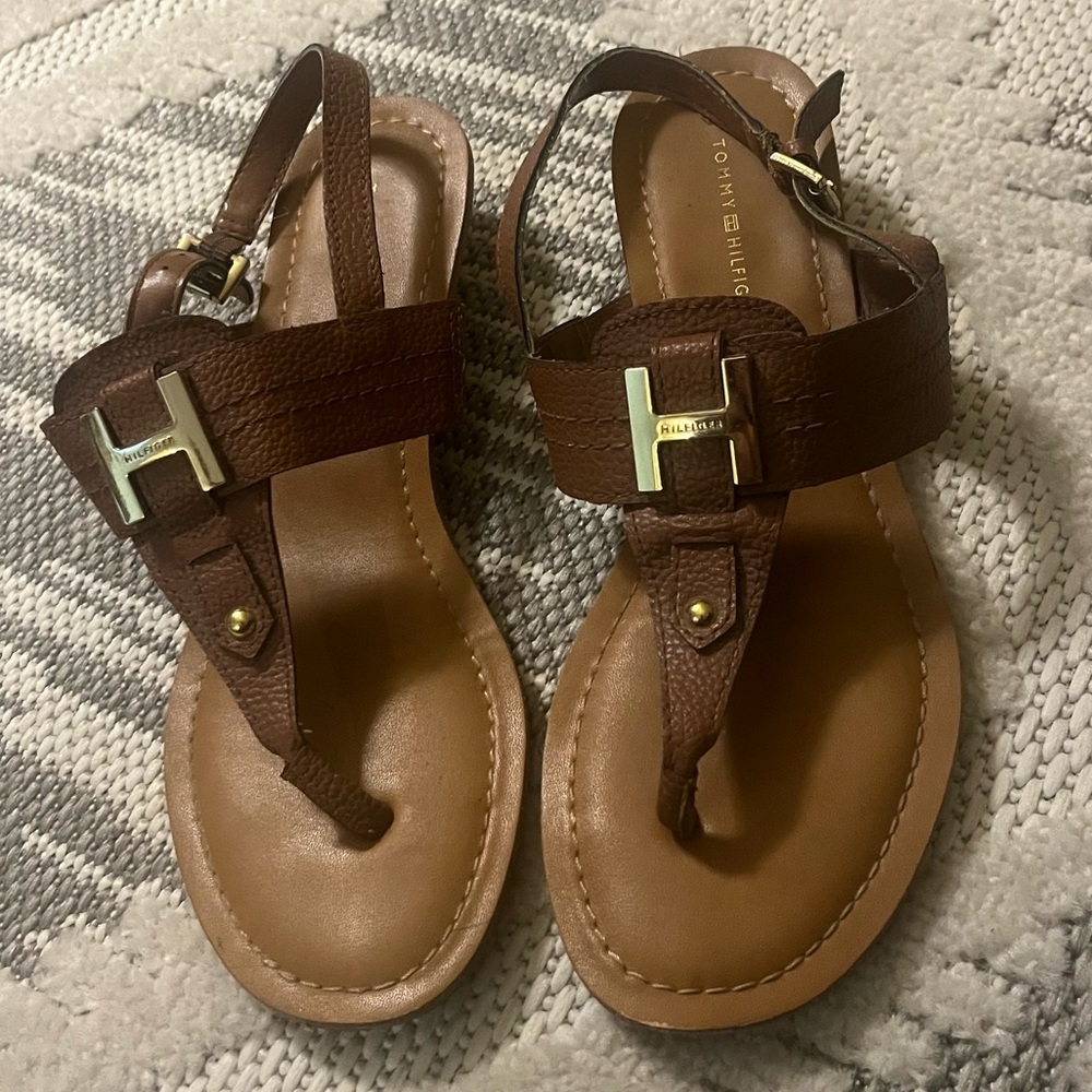 Brown sandals